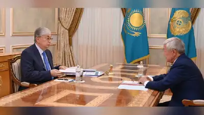Акорда, Токаев, Сапарбаев, встреча, фото - Новости Zakon.kz от 30.05.2022 13:20