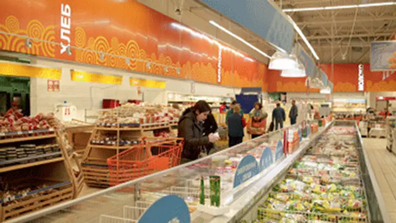 Казахстанская продукция реализуется под единым логотипом в 15 тыс торговых точках - МИР, фото - Новости Zakon.kz от 13.04.2015 21:35