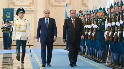 Казахстан Таджикистан президенты, фото - Новости Zakon.kz от 04.05.2023 13:51
