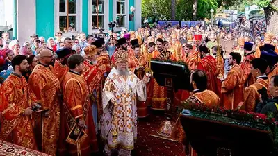 Православная церковь Казахстана празднует юбилей , фото - Новости Zakon.kz от 22.05.2023 12:14