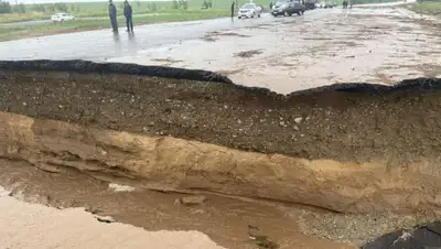 Застрявшие большегрузы, фото - Новости Zakon.kz от 22.05.2022 20:36