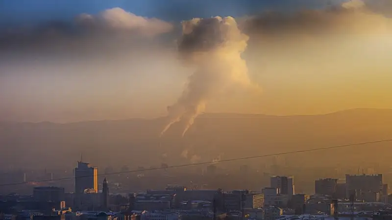 Повышенное загрязнение воздуха прогнозируют в трех городах страны , фото - Новости Zakon.kz от 31.01.2024 08:33