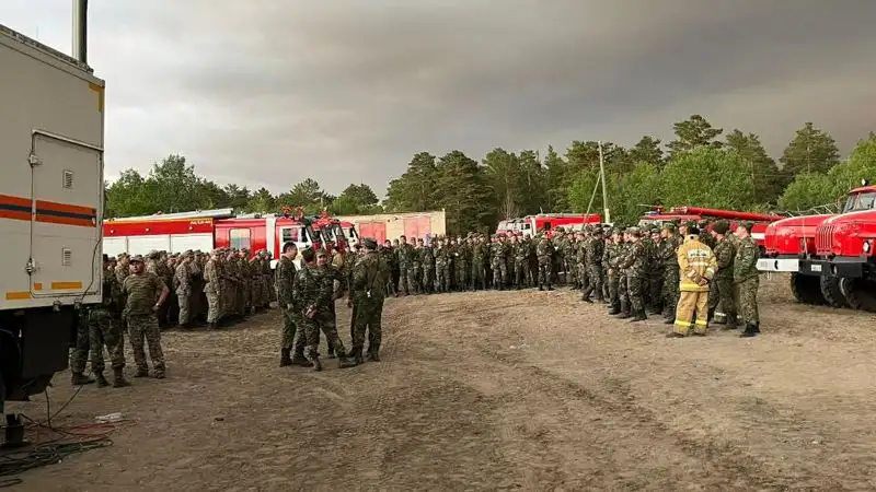 Полицейские Абайской области обеспечивают порядок в период ЧП в регионе