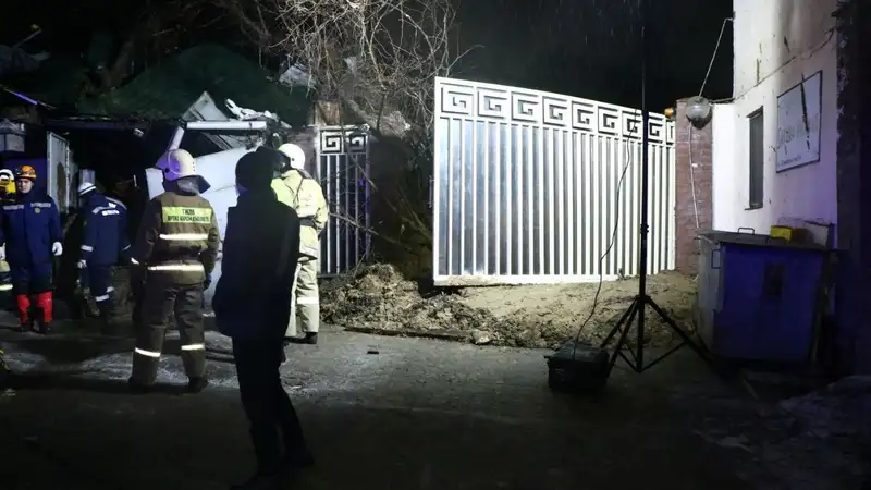 В Алматы сошел оползень, идут поиски возможных пострадавших, фото - Новости Zakon.kz от 08.02.2024 04:56
