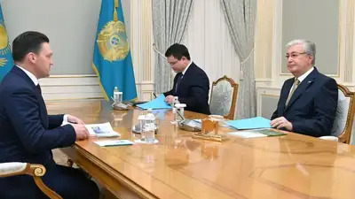 Президент принял председателя правления Евразийского банка развития, фото - Новости Zakon.kz от 12.02.2024 12:31