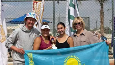 "Juniors tennis": успехи казахстанских юниоров на международных турнирах
