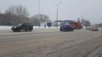 Казахстан Астана снег, фото - Новости Zakon.kz от 26.02.2024 14:19