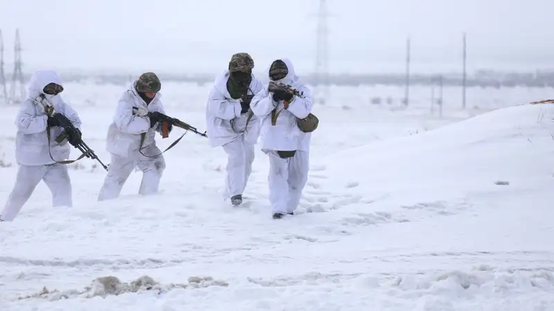 Условного противника уничтожали военные в Сарани