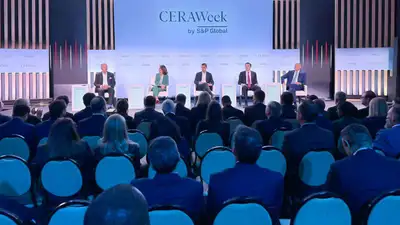 Мирзагалиев принял участие в энергетической конференции CERAWeek в Хьюстоне, фото - Новости Zakon.kz от 19.03.2024 11:32