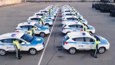 Полицию Казахстана перевели на усиленный режим работы