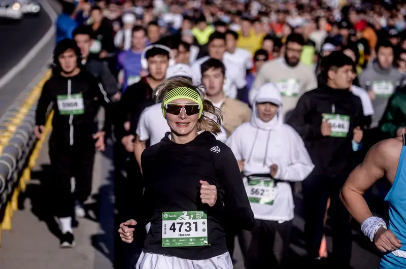 Бег, красивый маршрут, 8000 участников: Almaty Half Marathon пройдёт 21 апреля, фото — Новости Zakon.kz от 04.04.2024 16:18