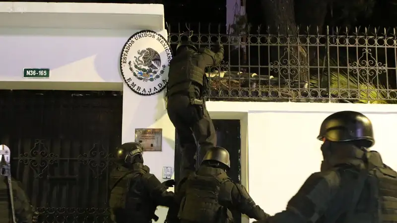 Полиция Эквадора ворвалась в здание посольства Мексики: страны могут  разорвать дипломатические отношения ᐈ новость от 11:38, 06 апреля 2024 на  zakon.kz