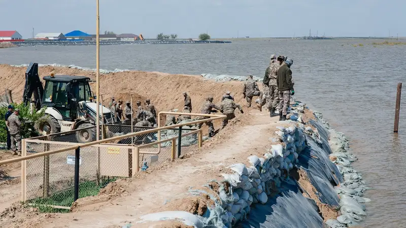 Под угрозой затопления оказалось древнее городище Сарайшык