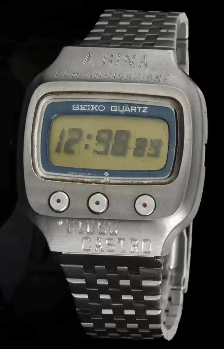 наручные часы Фиделя Кастро, фото - Новости Zakon.kz от 12.05.2024 16:36