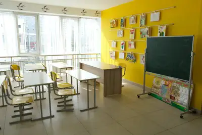 Школьный кабинет, класс, пустой класс, дистанционное обучение, школа , фото - Новости Zakon.kz от 23.05.2024 10:50