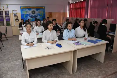 Ученики старших классов, школьники, занятия , фото - Новости Zakon.kz от 15.07.2024 11:45