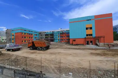 Строительство школы, новые школы , фото - Новости Zakon.kz от 03.07.2024 11:46