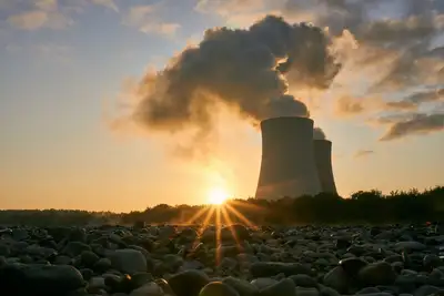 АЭС, атомная электростанция, производство электроэнергии, атомная промышленность 