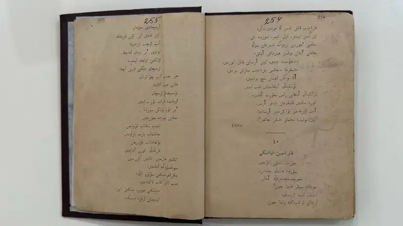 Редкий сборник стихов Абая и его книжный шкаф хранятся в Кызылординской области