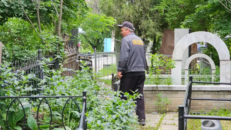 кладбище, захоронения, комбинат ритуальных услуг, фото — Новости Zakon.kz от 24.05.2024 13:05