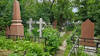 кладбище, захоронения, комбинат ритуальных услуг, фото - Новости Zakon.kz от 24.05.2024 13:05