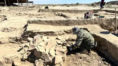 Археологические раскопки, Жанкент, Кызылординская область, фото - Новости Zakon.kz от 24.05.2024 11:39