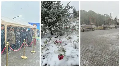 В конце мая в Акколе Акмолинской области выпал снег, фото - Новости Zakon.kz от 25.05.2024 10:37