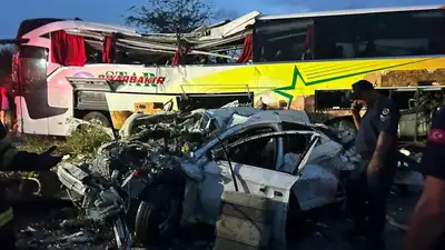 Жуткое ДТП с автобусом произошло в Турции, погибли 11 человек, фото - Новости Zakon.kz от 27.05.2024 00:35