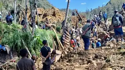 Оползень в Папуа-Новая Гвинея, 200 человек жертв