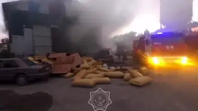 пожар в Алматинской области, фото - Новости Zakon.kz от 29.05.2024 20:25