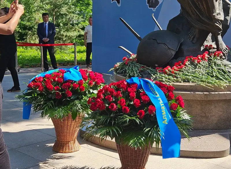 Алматы, день памяти жертв политических репрессий, фото — Новости Zakon.kz от 31.05.2024 09:18