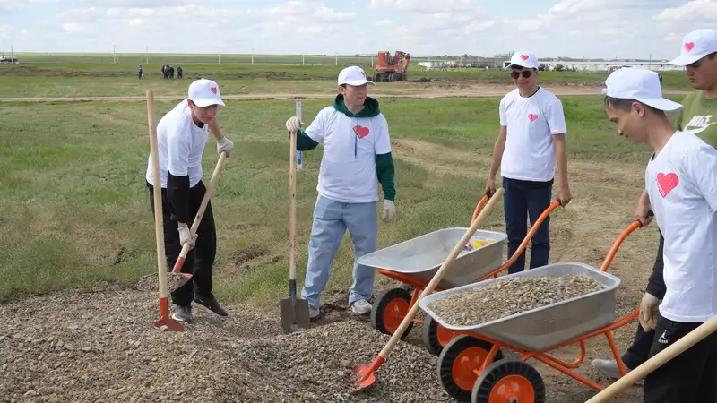 В Акмолинской области начали строить дома для пострадавших от паводков