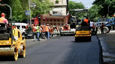 В Астане на день перекрыли участок центрального проспекта, фото - Новости Zakon.kz от 01.06.2024 13:55