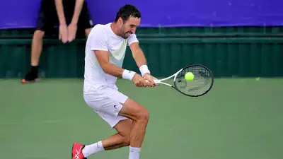 Казахстанские теннисисты успешно стартовали на турнире в Великобритании 