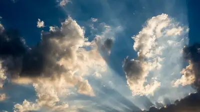 небо, облака, фото - Новости Zakon.kz от 09.06.2024 16:41