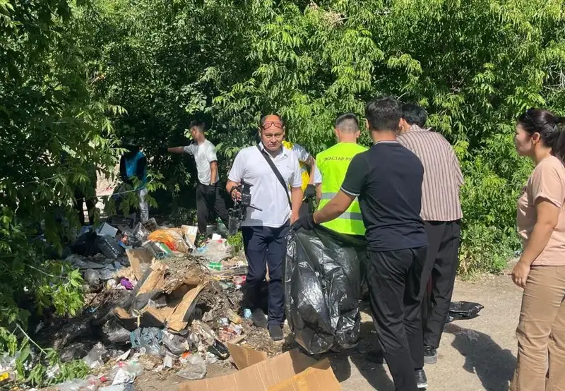 В Уральске прошла акция "Біз таза ел үшін", фото - Новости Zakon.kz от 12.06.2024 17:43