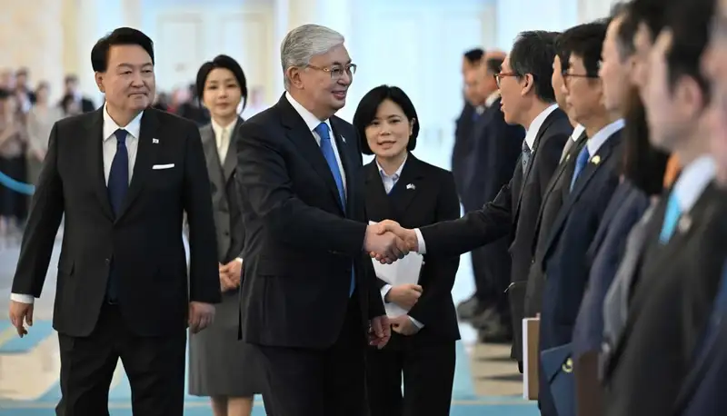 Казахстан и Южная Корея намерены расширить масштабы сотрудничества, фото - Новости Zakon.kz от 12.06.2024 12:07