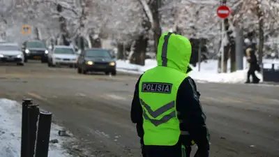 Полиция, сотрудник полиции, полицейский, зима , сурет - Zakon.kz жаңалық 29.11.2024 15:55