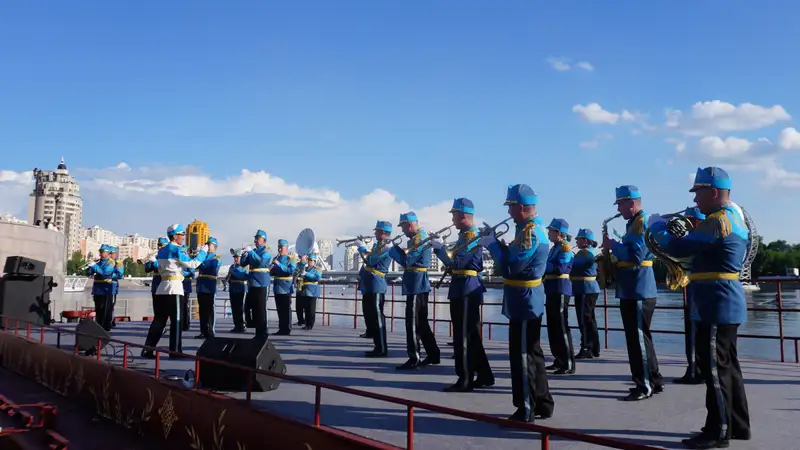 Национальная гвардия, Астана, концерт , фото - Новости Zakon.kz от 14.06.2024 22:14