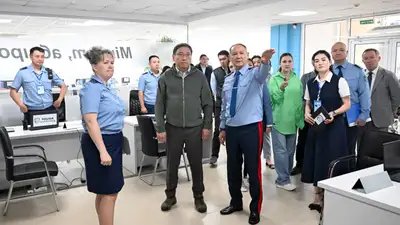 аким совершил объезд Наурызбайского района