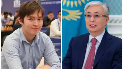 Токаев, юный казахстанец, чемпион мира по шахматам
