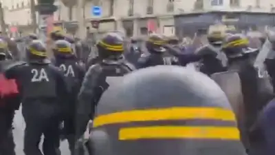 беспорядки во Франции
