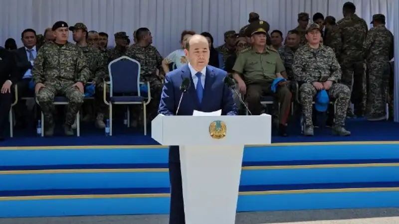 "Айбын", военно-патриотический сбор, Алматы, фото - Новости Zakon.kz от 18.06.2024 20:30