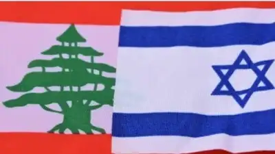 флаги Ливана и Израиля