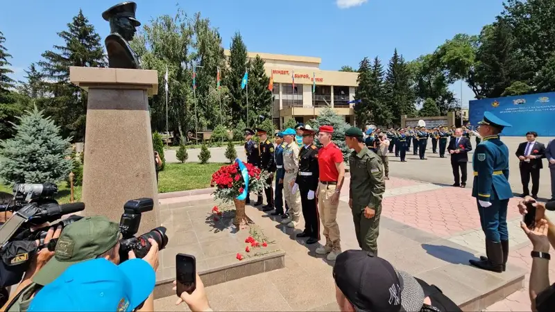 "Айбын", военно-патриотический сбор, Алматы, фото - Новости Zakon.kz от 18.06.2024 20:30