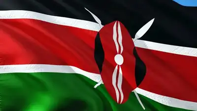 флаг Кении, фото - Новости Zakon.kz от 25.06.2024 00:41