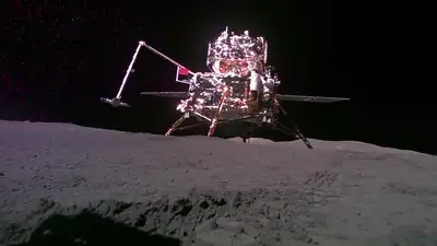 Впервые в истории на Землю доставлен грунт с обратной стороны Луны, фото - Новости Zakon.kz от 25.06.2024 12:00