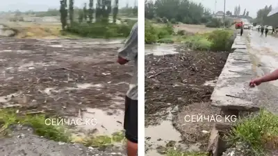 семь человек погибли во время схода селевых потоков в Кыргызстане, фото - Новости Zakon.kz от 28.06.2024 23:23