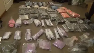 Полицейские Алматинской области изъяли почти 13 тонн наркотиков