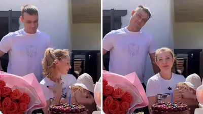 Илья Ильин поздравил свою супругу с днем рождения